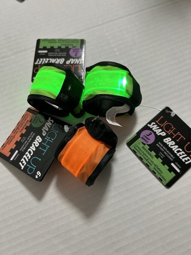Led slap bracelet - band, night